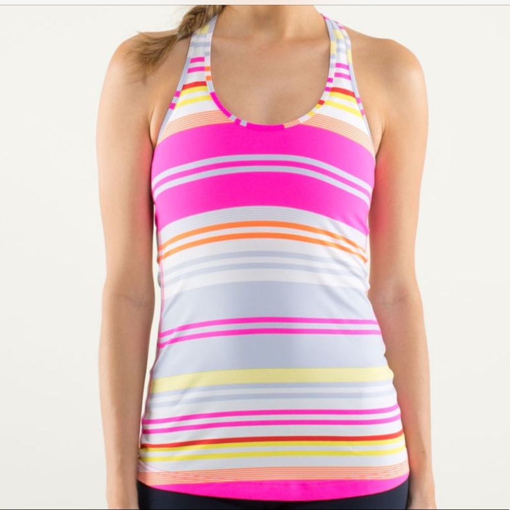 🍋Lululemon CRB Groovy Stripe Multi Size 12